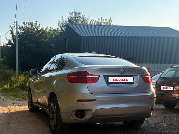 2009 BMW X6 35d I (E71), серебристый, 1450000 рублей - вид 5