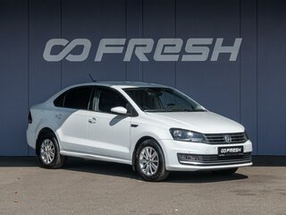 2017 Volkswagen Polo V Рестайлинг, белый, 1200000 рублей, вид 1