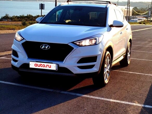 2020 Hyundai Tucson III Рестайлинг, белый, 2400000 рублей - вид 1
