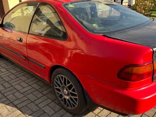 1994 Honda Civic V, красный, 370000 рублей, вид 3