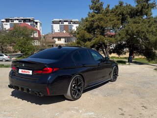 2021 BMW 5 серии 530e VII (G30/G31/G38) Рестайлинг, синий, 4500000 рублей, вид 4