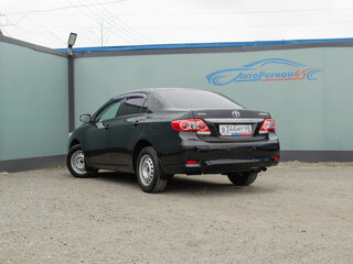 2013 Toyota Corolla X (E140, E150) Рестайлинг, чёрный, 990000 рублей, вид 2