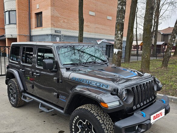 2021 Jeep Wrangler IV (JL), серый, 5000000 рублей - вид 3