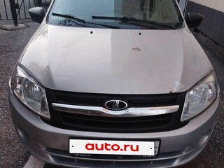 2018 Lada (ВАЗ) Granta I, серебристый, 350000 рублей, вид 1