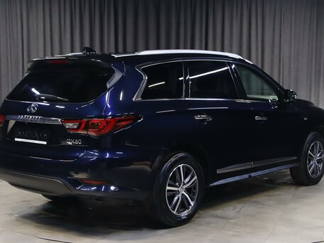 2018 Infiniti QX60 I Рестайлинг, синий, 1999000 рублей, вид 2
