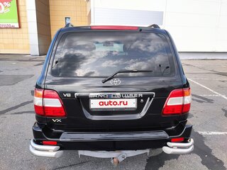 2007 Toyota Land Cruiser 100 Series Рестайлинг 2, чёрный, 1975000 рублей, вид 3