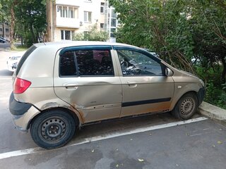 2007 Hyundai Getz I Рестайлинг, бежевый, 350000 рублей, вид 2