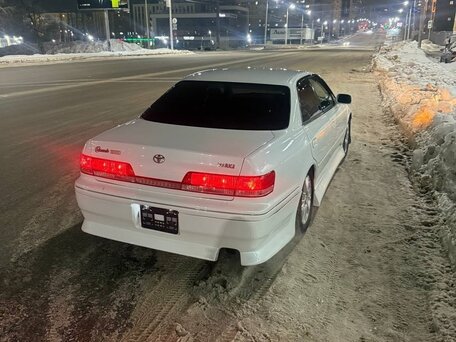 2000 Toyota Mark II VIII (X100), белый, 1179000 рублей, вид 1