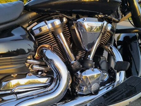 2005 Yamaha XV 1900, чёрный, 690000 рублей, вид 5