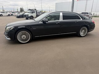 2018 Mercedes-Benz Maybach S-Класс 450 I (X222) Рестайлинг, чёрный, 3490000 рублей, вид 2