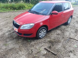 2013 Skoda Fabia II Рестайлинг, красный, 450000 рублей, вид 1