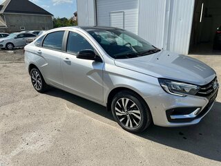 2026 Lada (ВАЗ) Vesta I Рестайлинг (NG), серебристый, 2040000 рублей, вид 3