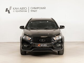 2021 Lada (ВАЗ) Vesta SW Cross I, чёрный, 1129658 рублей, вид 2