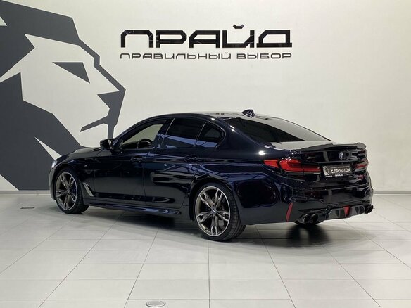 2019 BMW 5 серии M550d xDrive VII (G30/G31/G38), чёрный, 4639900 рублей - вид 5