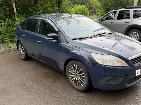 2010 Ford Focus II Рестайлинг, синий, 550000 рублей - вид 5