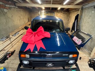 2014 Lada (ВАЗ) 2121 (4x4) I Рестайлинг, синий, 365000 рублей, вид 3