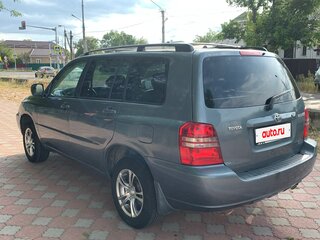 2002 Toyota Highlander I (XU20), голубой, 670000 рублей, вид 4