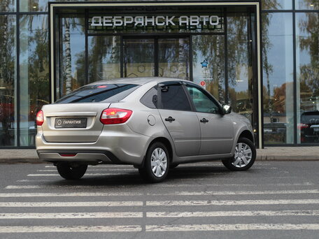 2019 Lada (ВАЗ) Granta I Рестайлинг, серый, 650000 рублей, вид 3
