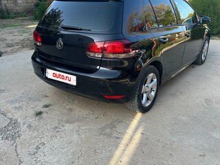 2009 Volkswagen Golf VI, чёрный, 650000 рублей, вид 4