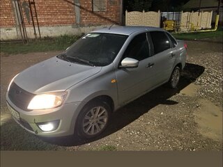2013 Lada (ВАЗ) Granta I, серебристый, 500000 рублей, вид 3
