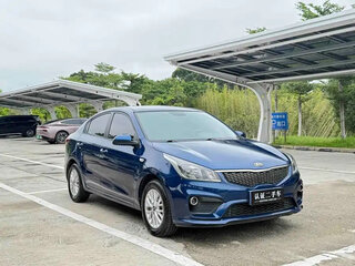 2017 Kia K2, синий, 950000 рублей, вид 3