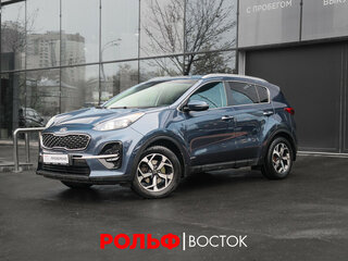 2019 Kia Sportage IV Рестайлинг, синий, 1990000 рублей, вид 1