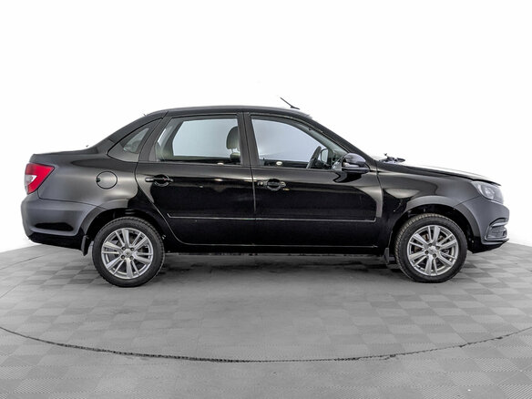 2025 Lada (ВАЗ) Granta I Рестайлинг, чёрный - вид 3