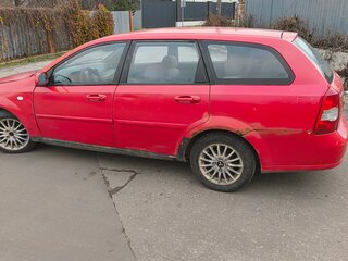 2007 Chevrolet Lacetti I, красный, 120000 рублей, вид 3