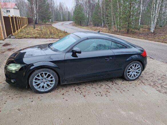 2008 Audi TT II (8J), чёрный, 1500000 рублей - вид 3