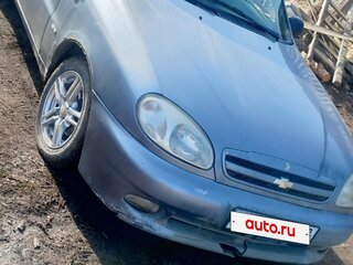 2006 Chevrolet Lanos I, серебристый, 100000 рублей, вид 1