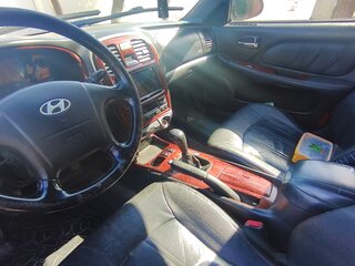 2006 Hyundai Sonata ТагАЗ IV (EF) Рестайлинг, чёрный, 385000 рублей, вид 5