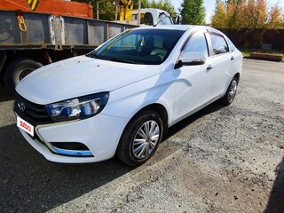 2016 Lada (ВАЗ) Vesta I, белый, 730000 рублей, вид 1