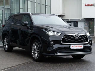 2026 Toyota Highlander IV (XU70), чёрный, 5750000 рублей, вид 4