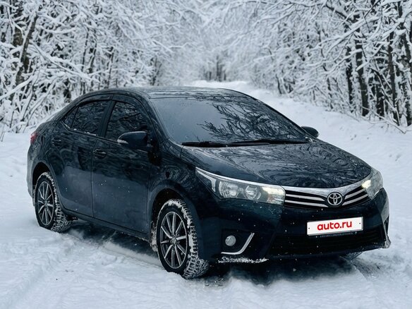 2013 Toyota Corolla XI (E160, E170, E180), серый, 1100000 рублей - вид 9
