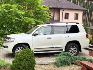 2018 Toyota Land Cruiser 200 Series Рестайлинг 2, белый, 7200000 рублей, вид 5
