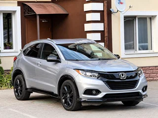 2021 Honda HR-V II Рестайлинг, серый, 1870000 рублей, вид 4