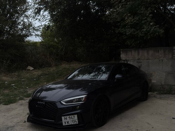 2018 Audi A5 II (F5), синий - вид 12