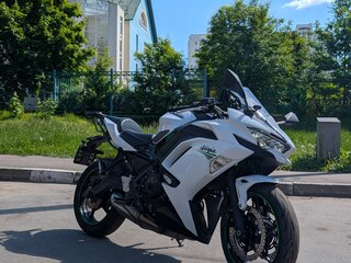 2020 Kawasaki Ninja 650, белый, 680000 рублей, вид 3