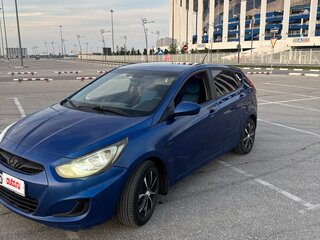 2011 Hyundai Solaris I, синий, 530000 рублей, вид 1