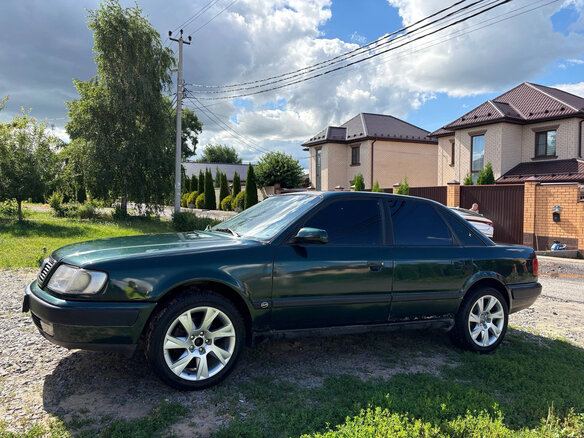 1991 Audi 100 IV (C4), зелёный, 235000 рублей - вид 4