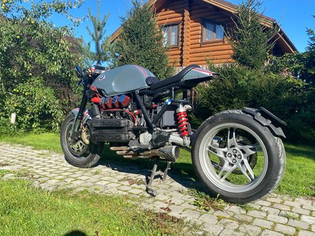 1992 BMW K 1100 LT, зелёный, 750000 рублей, вид 2