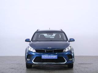 2021 Kia Rio X IV Рестайлинг, синий, 1449000 рублей, вид 2