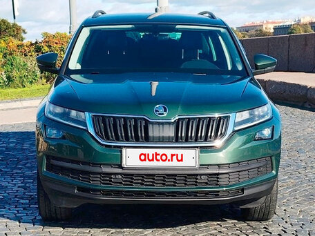 2021 Skoda Kodiaq I, зелёный, 2480000 рублей, вид 1