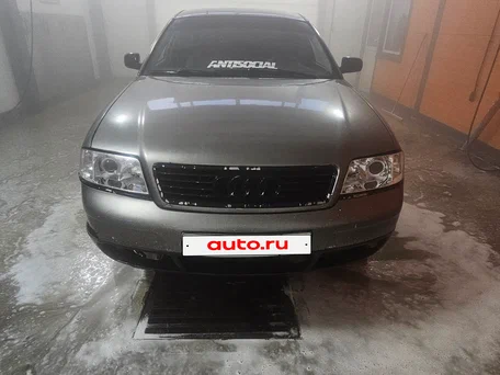 1998 Audi A6 II (C5), серебристый, 265000 рублей, вид 1