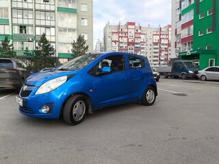 2011 Chevrolet Spark III, синий, 550000 рублей, вид 1