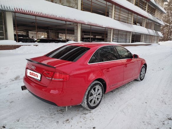 2010 Audi A4 IV (B8), красный, 875000 рублей - вид 4