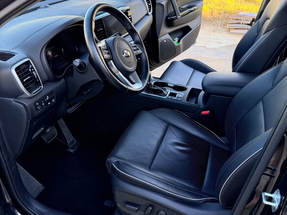 2021 Kia Sportage IV Рестайлинг, чёрный - вид 14
