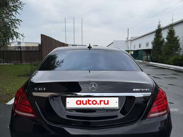 2015 Mercedes-Benz S-Класс AMG 63 AMG Long III (W222, C217), чёрный, 5800000 рублей - вид 12