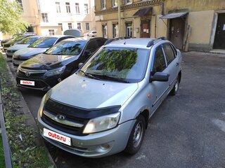 2012 Lada (ВАЗ) Granta I, серебристый, 175000 рублей, вид 1