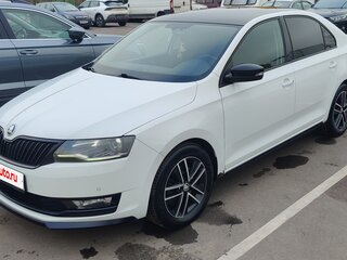 2018 Skoda Rapid I Рестайлинг, белый, 1300000 рублей, вид 1